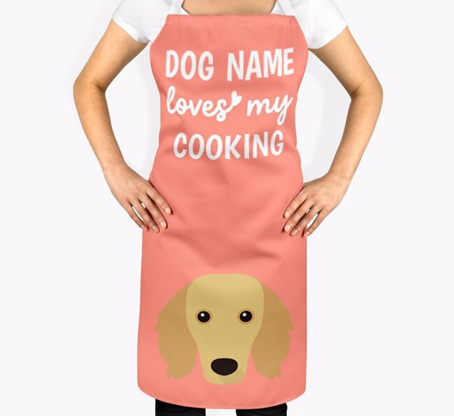 Loves My Cooking: Personalised {breedFullName} Apron